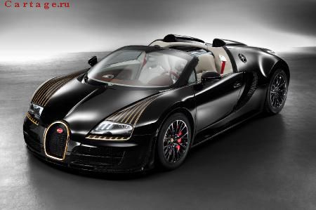 Элегантность и скорость в каждой клетке нового Bugatti Legend Black Bess Veyron