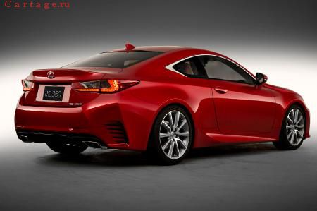 Новое стильное купе Lexus RC впервые вышло в свет