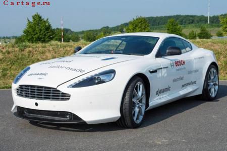 Гибридный мотор Aston Martin DB9