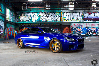 BMW M6 на дисках от Strasse Wheels